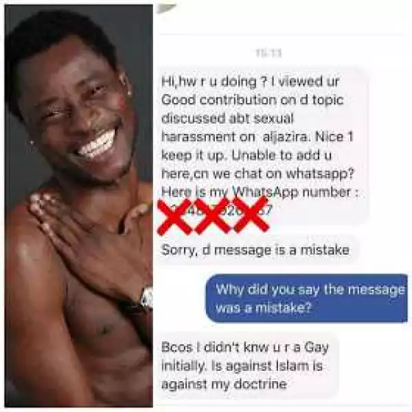 Between Bisi Alimi and an Islam man who realized he is g*y